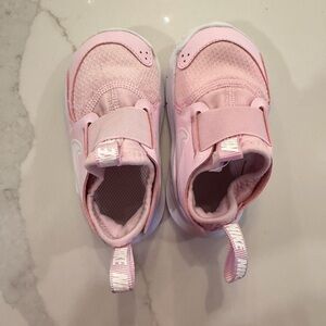 Nike Kids Pink Slip-On Athletic Sneakers